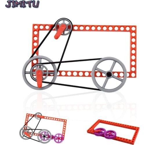 Gear Science Toys Pulley Movement Principle DIY Kit for Children Hands-on Explore Science Experiment Kit Learning STEM Toys