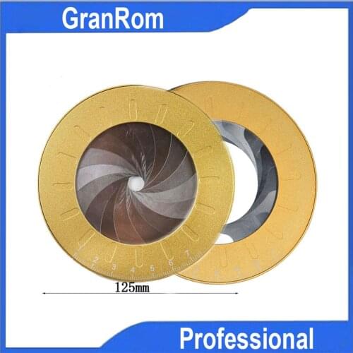 Flexible Circle Drawing Tool 125mm Stainless Steel 304 Adjustable Rotating Measurement Creative Compass Drawing Ruler