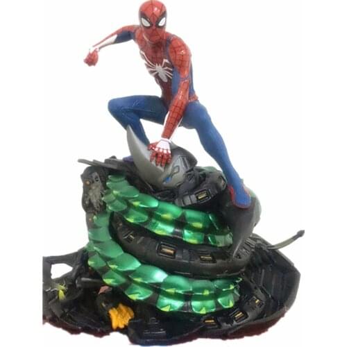 Avengers Collectible Toys 19cm PS4 Edition Marvel Spider-man Action Figure