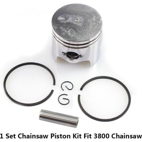 Durable 39mm Piston Pin Kit Fit Chinese Chainsaw Zenoah 3800 38cc Chainsaw Cylinder Spare Parts STIGA MACALLISTER Anova ama Saw