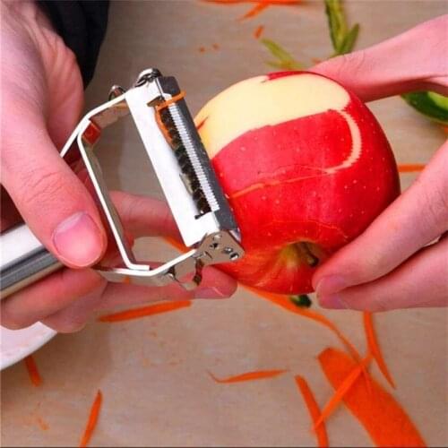 Stainless Steel Multi-function Vegetable Peeler Julienne Cutter Julienne Peeler Potato Carrot Grater Slicer Zester Kitchen Tool