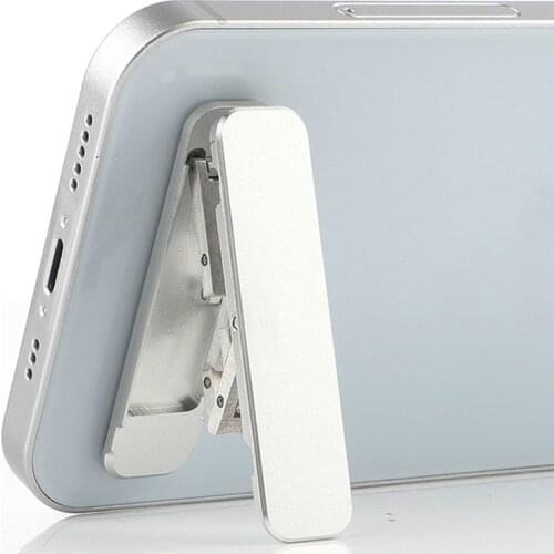 2021 NEW Aluminum Portable Folding Desk Mount Holder Mini Size Bracket Mobile Phone Cradle Foldable Stand For Universal Phone