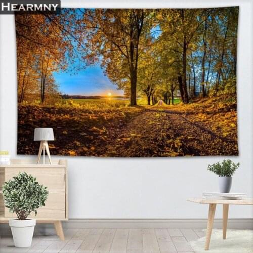 New Arrival Forest Tapestry Wall Hanging Decor Tapestry Show Piece For Home Decoration Camping Tent Travel Sleeping Pad