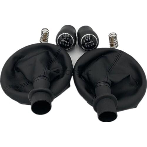 New Car Gear Shift Knob 5 6 Speed Gear Lever Stick Gaiter Boot Cover For VW Transport T5 T5.1 T6 2003 2005-2015