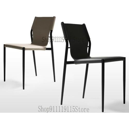 Dining Chair Household Chair Simple Back Stool Desk Modern Dining Table Chair Combination