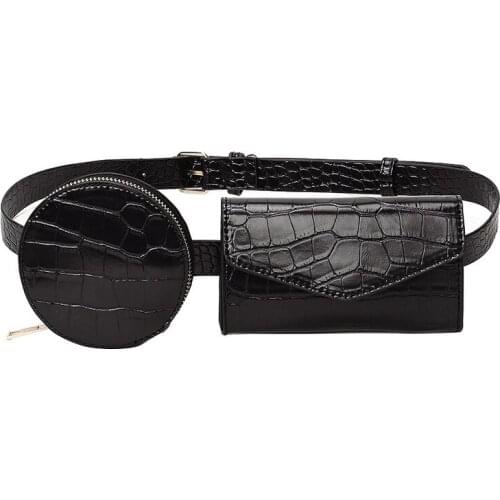 Original Fashion Women 's Bag 2021 Summer Multi-Functional Crocodile Pattern Running Bag Child mother Bag Chest Bag Running Bag