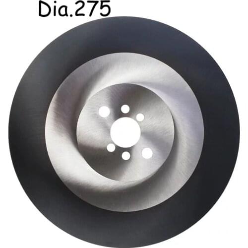 W5/DM05 HSS Circular Saw Blade with TiAIN-Coated for Industry Metal Pipes Cutting Dia. 275mm