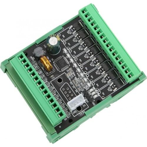 PLC Industrial Control Board DC24V FX2N-20MT-TTL Input 12 Output 8 Programmable Logic Controller WS2N-20MT-TTL-Z-S Control Board