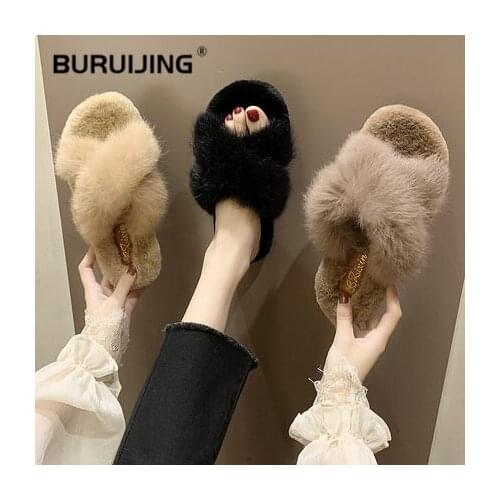 2020 Summer Slides Outdoors Women Slippers Flip Flops Women Shoes Maomao sandals Beach Slides Sandals Casual Shoes Slip On 35-40