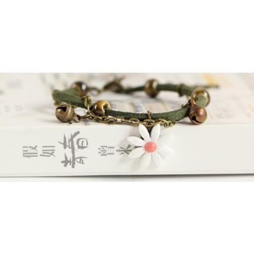 Womens Ceramic hand made DIY Bracelets Artware Retro bracelet for woman girl gift Fashion Jewelery wholesale #1279