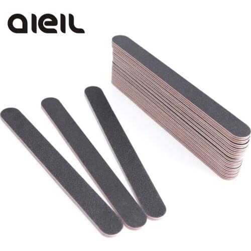 1PCS Sandpaper Nail File Black Sanding Buffer Block for UV Gel Double Side Polishing Grinding Pedicure Manicure Care Tools