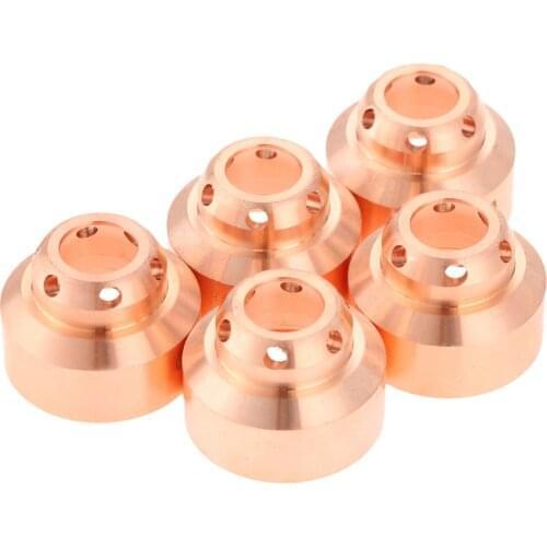 10Pcs 45A Plasma Shield 220948 Fit For 65/85/105 Plasma Cutting Torch Consumables Welding Soldering Supplies Replacement