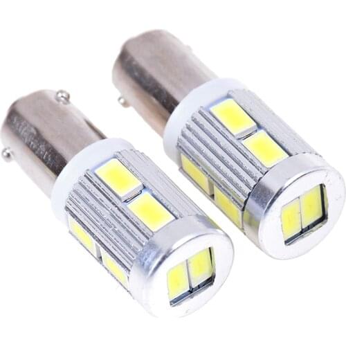 2PCS H6W BAX9s 433434 64132 64113 64111 LED Parking Light Tail Light Bulb 12v