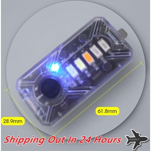 2021 Nitecore NU07LE USB-C Rechargeable Signal Lamp 5-colors Beacon Made Specifically for Operators/ Police/ Emergency Response