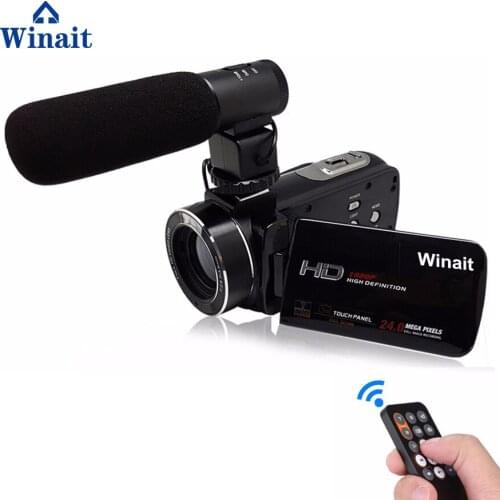 Newest Digital Video Camera WIFI 24MP full hd 1080P HDV Video Camcorder With 3.0''Touch Screen 16x Digital Zoom Freeship