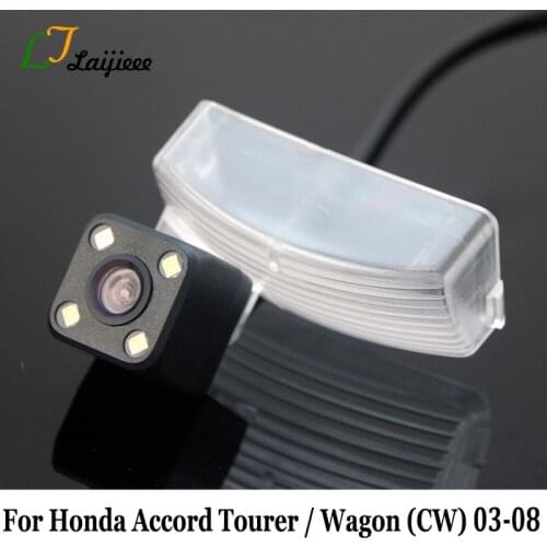 For Honda Accord Tourer Wagon CW 2003 2004 2005 2006 2007 2008 Auto Rearview Camera / HD Night Vision Car Reverse Backup Camera