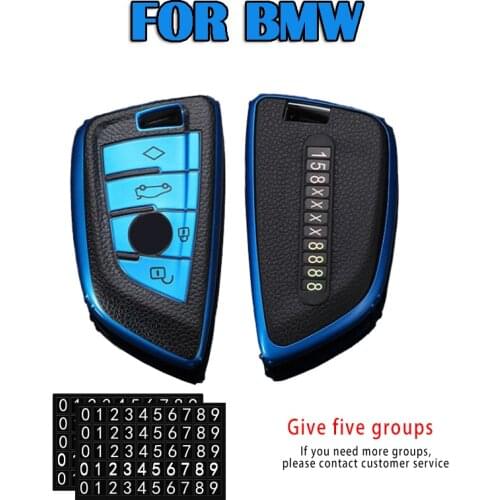 TPU Car Key Cases Cover Protective Shell Fob Holder For BMW 525li F15 F16 F48 G30 F85 G11 M 2018 X1 X3 X4 X5 X6 35i 50i 1 2 5