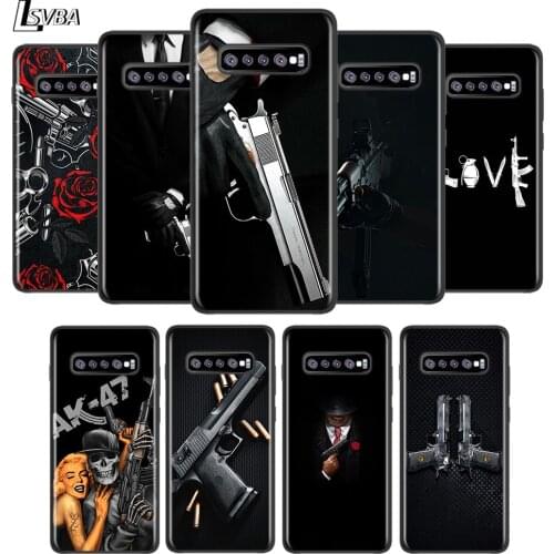 Cool Gun AK47 For Samsung Galaxy S21 S20 FE Ultra S10 Lite 5G S10E S9 S8 Plus S7 S6 Edge Phone Case