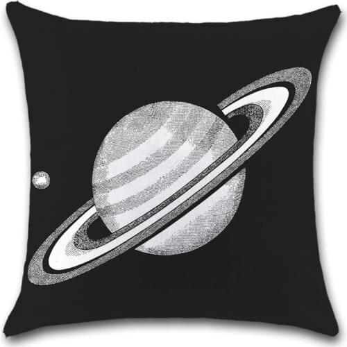 Black and White pattern printed Cushion covers Pillowcase Decoration for home sofa chair kids Boys Bedroom gift