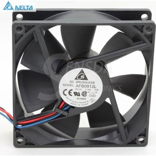 For delta AFB0912LD -F00 9025 90mm 9cm DC 12V 0.15A power supply Server Inverter Cooling fans axial cooler