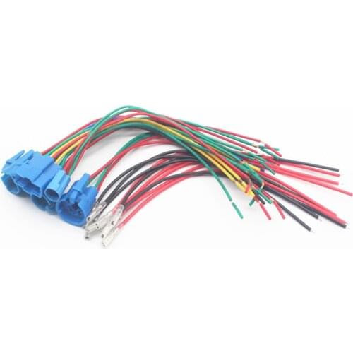 12mm 16mm 19mm 22mm 25mm Cable Socket for Metal Push Button Switch Wiring 2-6 Wires Stable Lamp Light Button