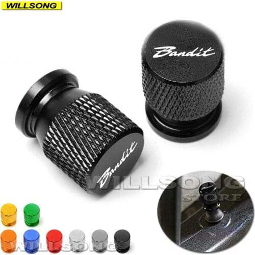 Wheel Tire Tyre Valve Air Port Stem Cover Cap Airtight Plug For SUZUKI BANDIT 1200/1250 GSF650 GSX1400 Motorcycle Accessories