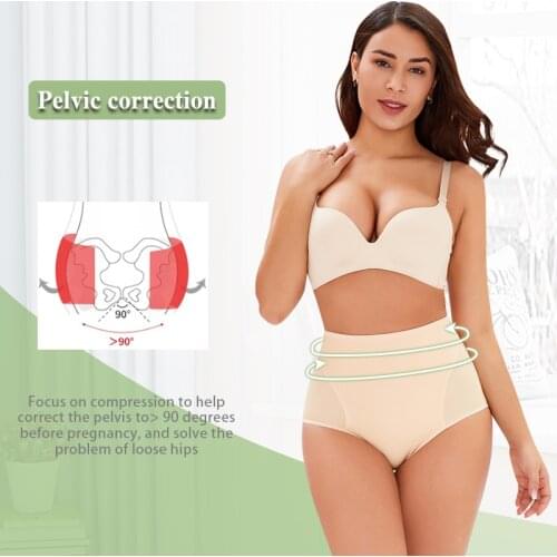 Women Tummy Control Waste Trainer Bodysuit Butt Lifter Shapewear Corrective Slim Shapewear Hook Eye Waist Shaper Slimming Sheath