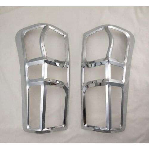 High quality ABS plating taillight cover Brake light decorative sequins 2012 2013 2014 2015 for ISUZU DMAX