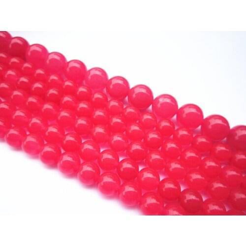 Rose chalcedony beads crystal beads ice seed accessories beads Buddha beads accessories DIY Handmade Bracelet accessories