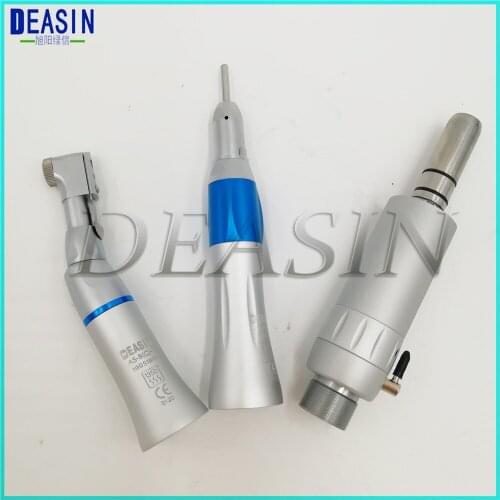 Dental Low speed Motor Straight Contra Angle handpiece for dental turbine