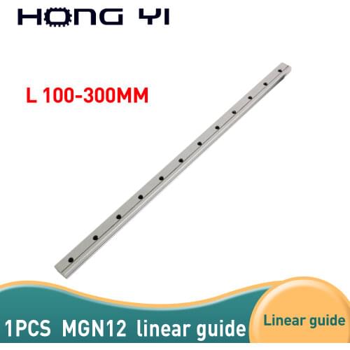 1pcs MGN12 linear guide L 100-500mm miniature linear rail without MGN Linear slider 3D Printer