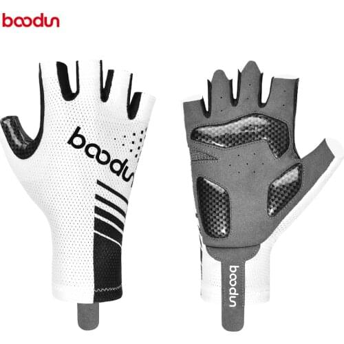 2021 Bike Cycling Bike Half Short Finger Gloves Shockproof Breathable MTB Road Bicycle Gloves Men Women Sports Cycling Equipment