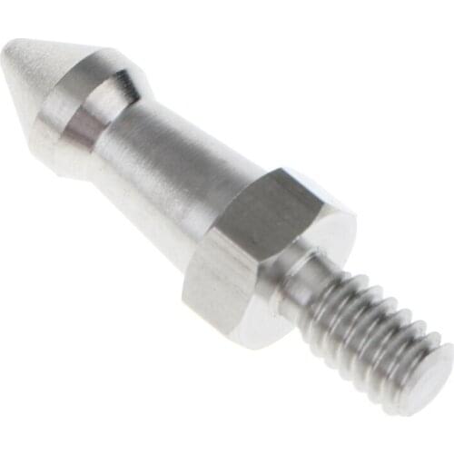 3x Long 4cm Tripod Monopod Foot Spike Nail 1/4'' Thread Universal for Benro SIRUI - Silver