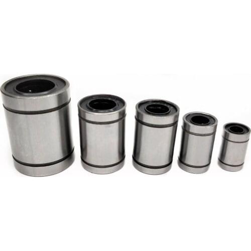 4PCS LM8UU Linear Bearings LM3UU LM4UU LM5UU LM6UU LM10UU LM12UU LM13UU LM16UU LM20UU Linear Bushing 8mm CNC Shaft Parts