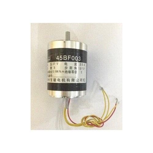 45BF003 motor / double shaft+ 4lines+27V+2.5A+three-phase+0.196