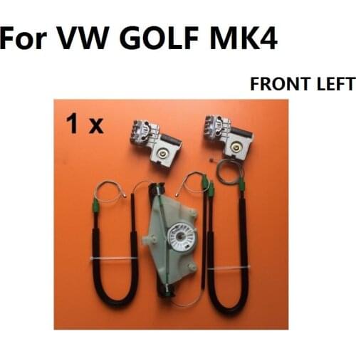 FOR GOLF MK4 BORA FRONT LEFT SIDE WINDOW REGULATOR REPAIR KIT 1997-2006