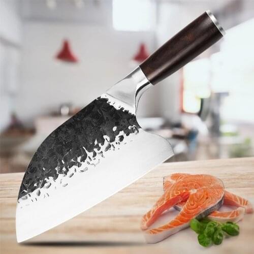 Forged stainless steel kitchen kitchen knives Butchers knives Fish slicing knives Household cleavers Meat cleavers