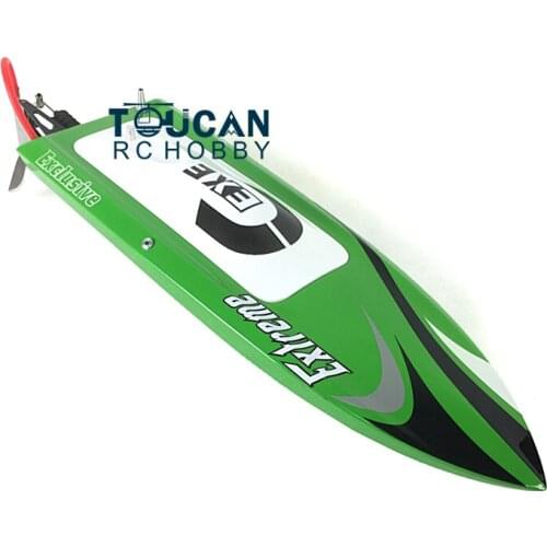 M390 PNP 15.3" Fiber Glass Electric Brushless Motor RC Racing Boat Monohull W/30A ESC Water Cooling Green Mini Boat TH02611