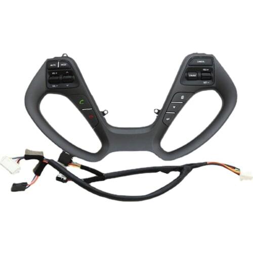 Multifunction steering wheel Cruise buttons For Kia FORTE CERATO K3 2014 2015 2016 steering wheel buttons With Bluetooth button