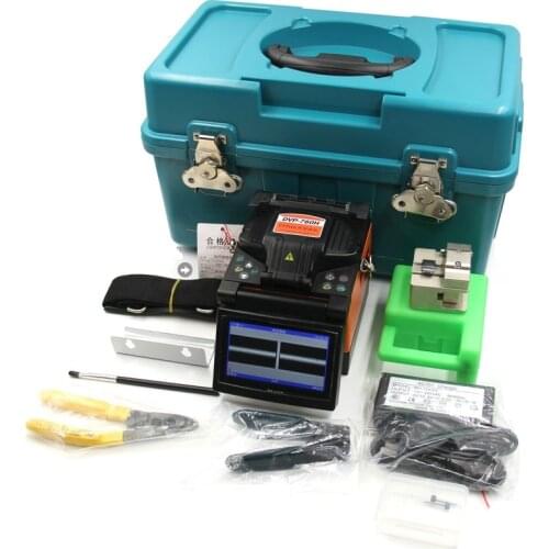 Multi-language DVP 760 Optical Fiber Fusion Splicer DVP760 Fiber Optic Welder FTTH Splicing Machine DVP-760