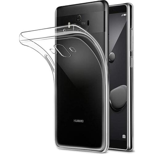 Soft Clear Phone Case for Huawei Mate 10 HuaweiMate10 Mate10 Full Protection TPU Transparent Silicone Ultrathin Back Cover Funda