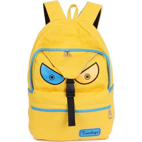2015 New Fashion Cute Backpacks Bookbag Cartoon Canvas School Backpacks Womans Backpack Mochila Masculina Animal Backpack