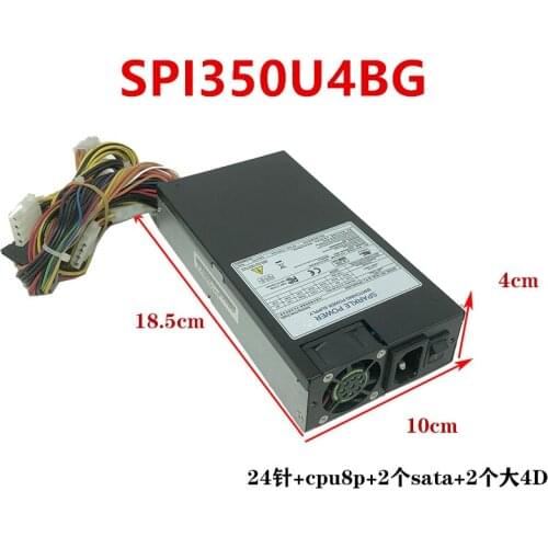 New Original PSU For SPI 1U 350W Power Supply SPI350U4BG HK353-11UEP SD-3200U