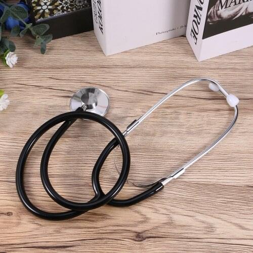 Portable Single Head Virtual Stethoscope Science Popularization Children Simulation Medical Equipment Pretend Play Doctor Toys