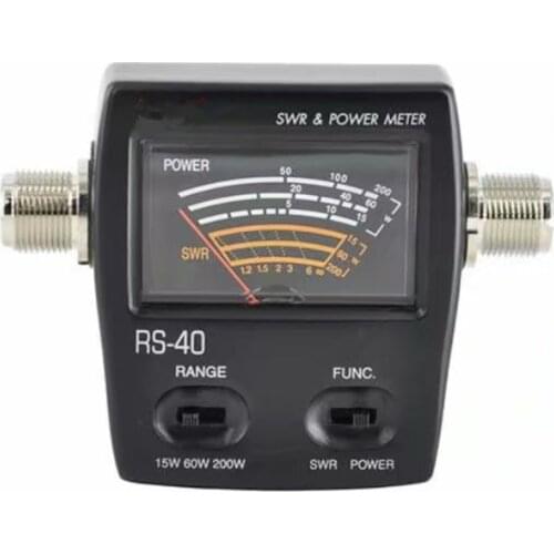 200W SWR Standing Wave Ratio Watt Power Meter for HAM Mobile VHF UH single phase electric Energy Meters