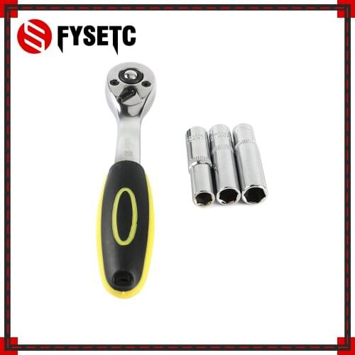 Extruder Nozzle Hexagon Sleeve Brushing 7mm 8mm 9mm + Wrench Tool Removal Kit Set For E3D MK8 MK10 V6 Nozzle Ender-3 Prusa Parts