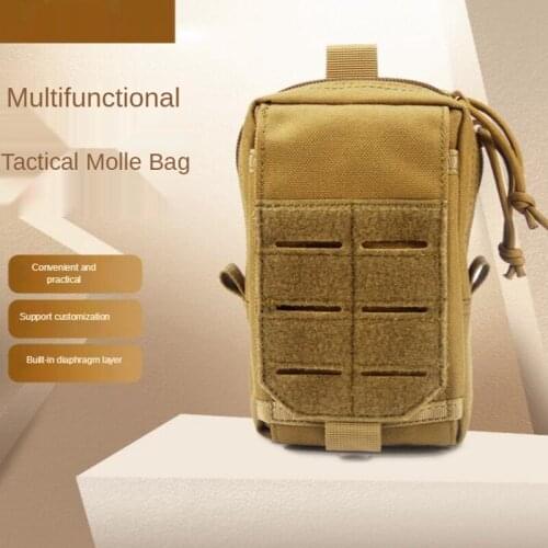 Tactical Military Molle EDC Case Outdoor Hunting Nylon Utility Belt Waist Pack Portable Waterproof Camping Hiking Bags