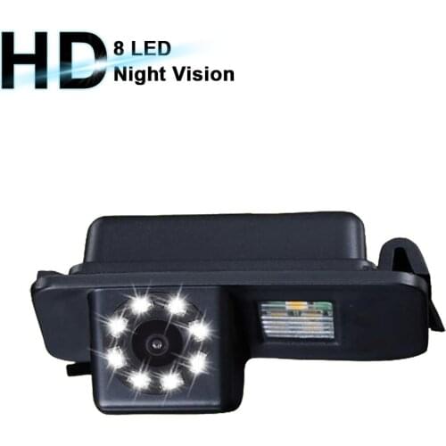 Waterproof parking with 8LED HD Night vision rear view backup car camera For Ford EcoSport MK2 2013~2015 Mondeo MK4 2008~2012