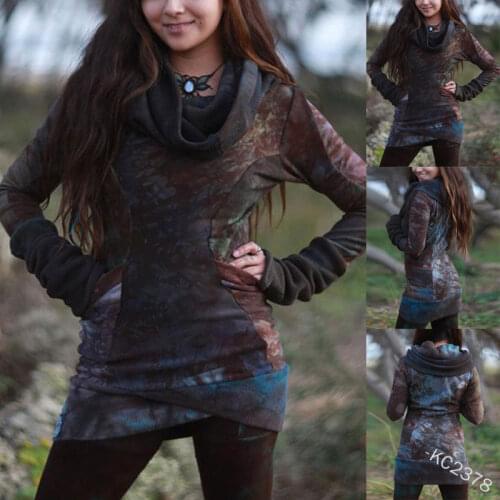 Cosplay Medieval Forest Elven Elf Pixie Costume For Women Gothic Print Vintage Retro Shirts Hoodies 5XL