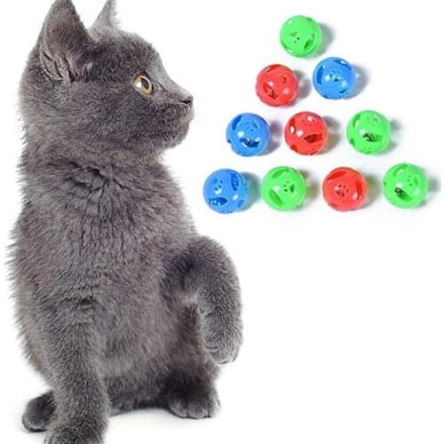 10pcs Colorful Jingle Bells Decorations Christmas Tree Decoration Pet Pendants Key DIY Crafts Handmade Accessories